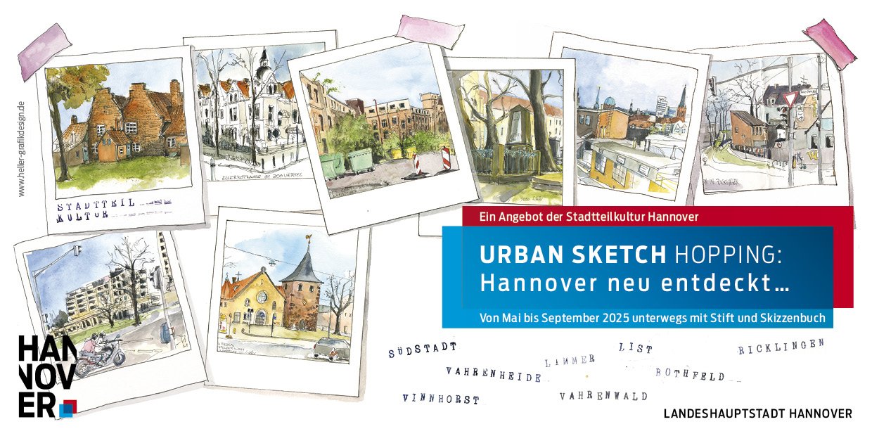 Urban Sketch hopping 2025