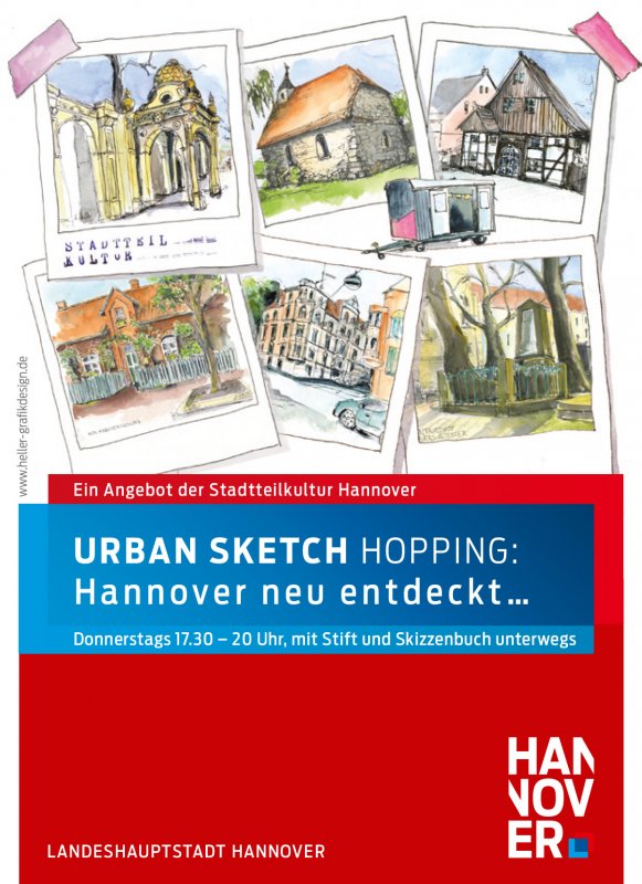 Urban Sketch in Kooperation mit der Stadtteilkultur Hannover