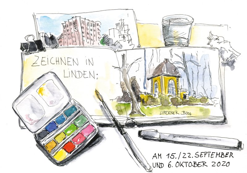 Urban Sketch Hannover, Linden