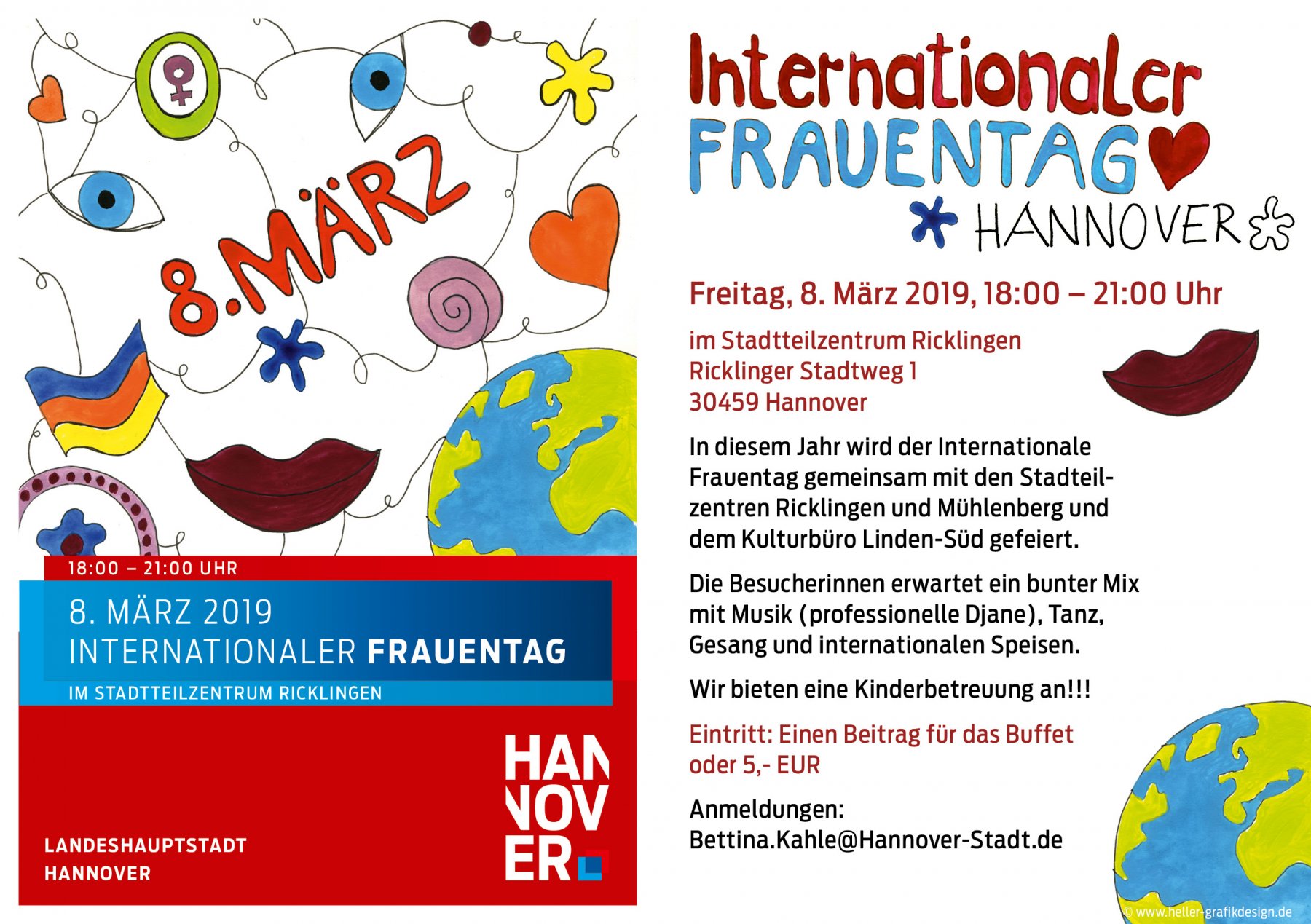 Frauentag  2019 int. A5 Quer