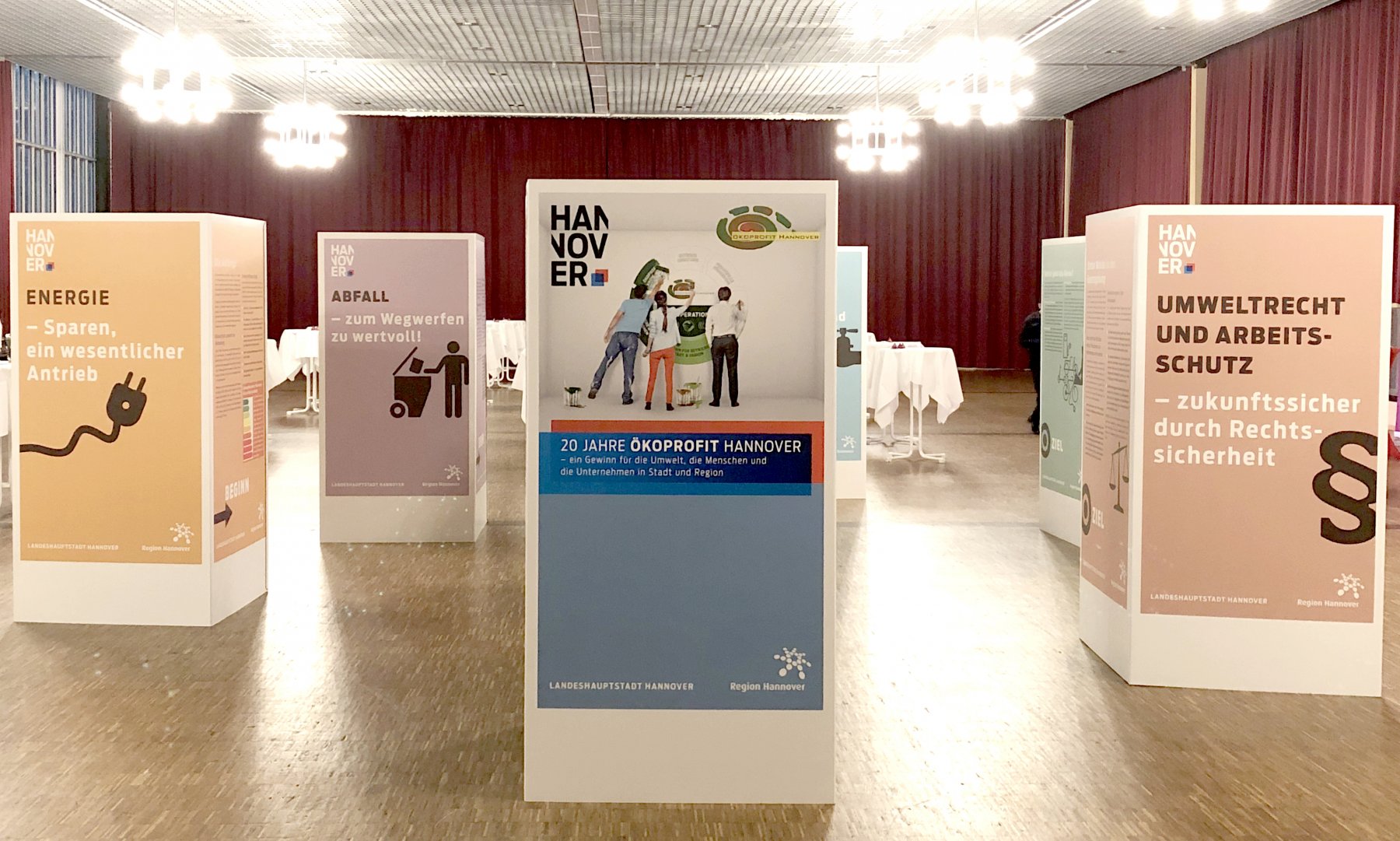 Ausstellung ÖKOPROFIT Hannover 2