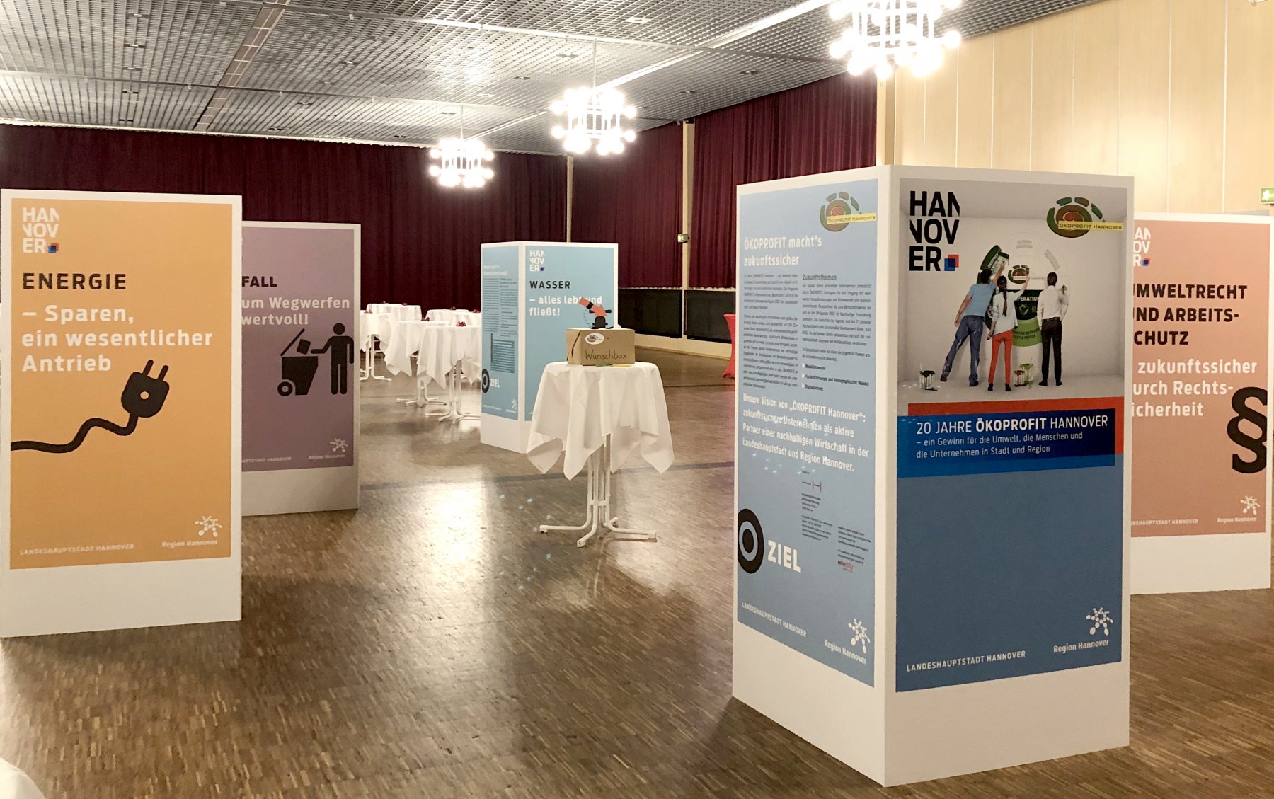 Ausstellung ÖKOPROFIT Hannover