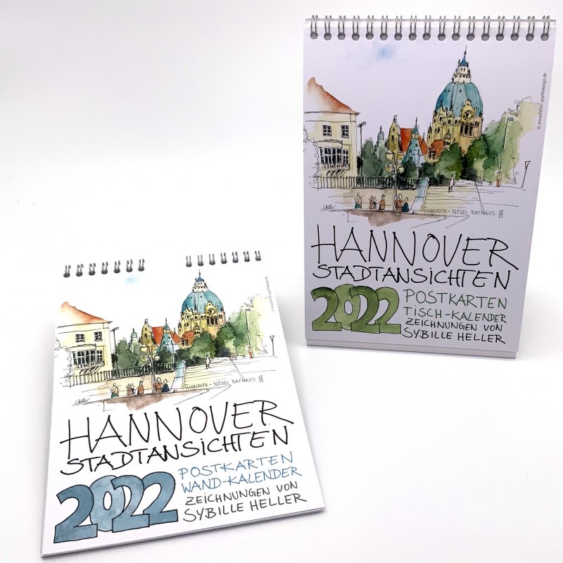 Hannover Kalender 2022 - Titel, Neues Rathaus