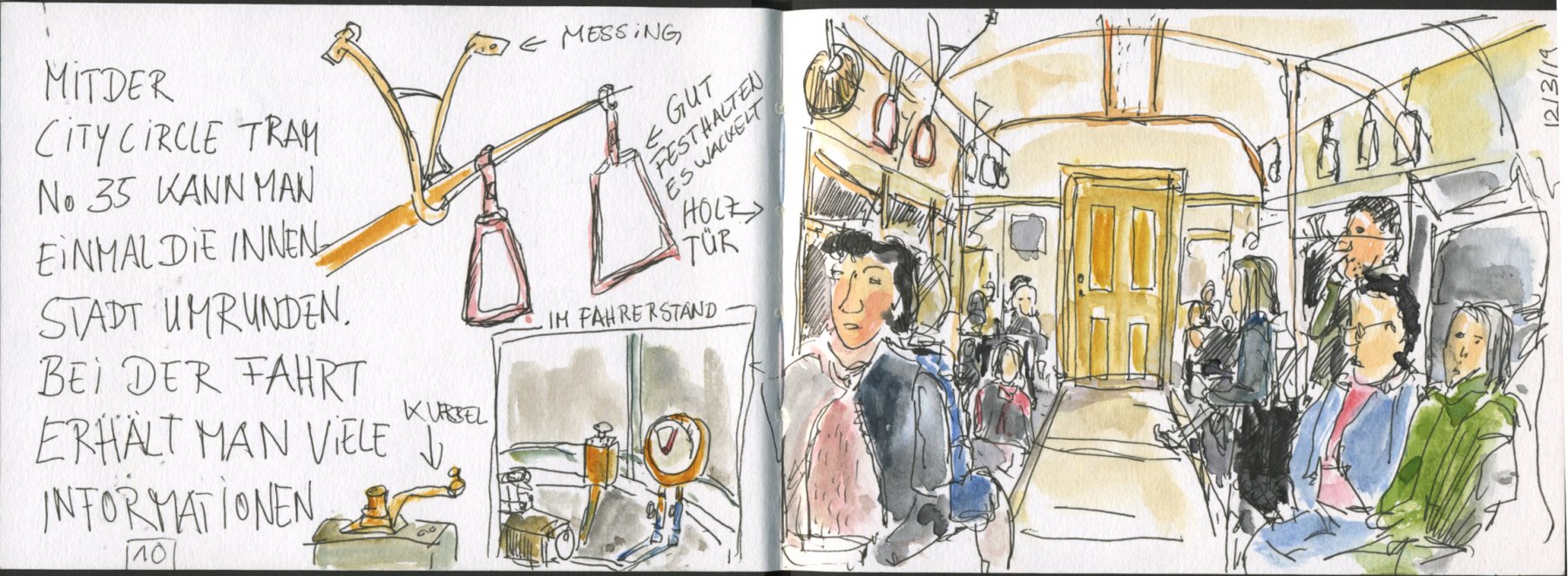 07 Melbourne -Tramfahrt - City Circle