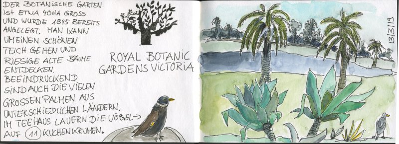 08 Melbourne -Botanischer Garten