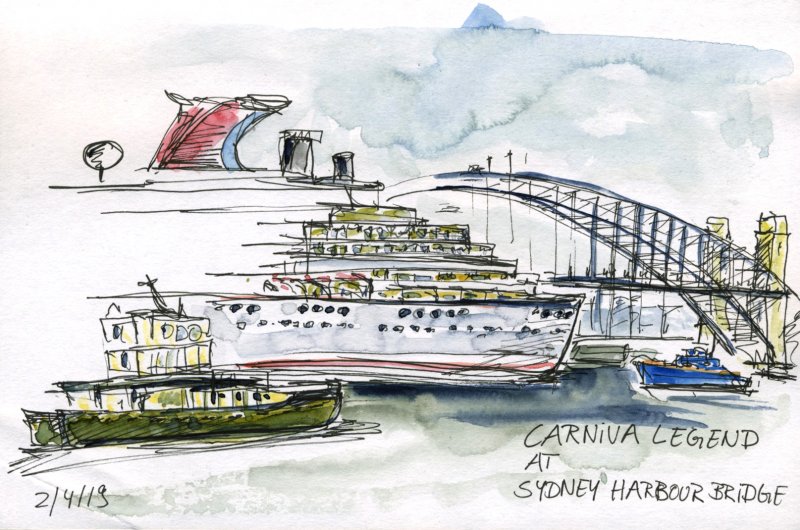 Sydney - Kreuzfahrtschiff