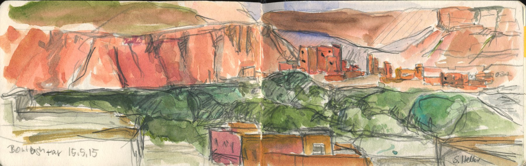 01 Rotes Dorf Boutaghar Mai 2015