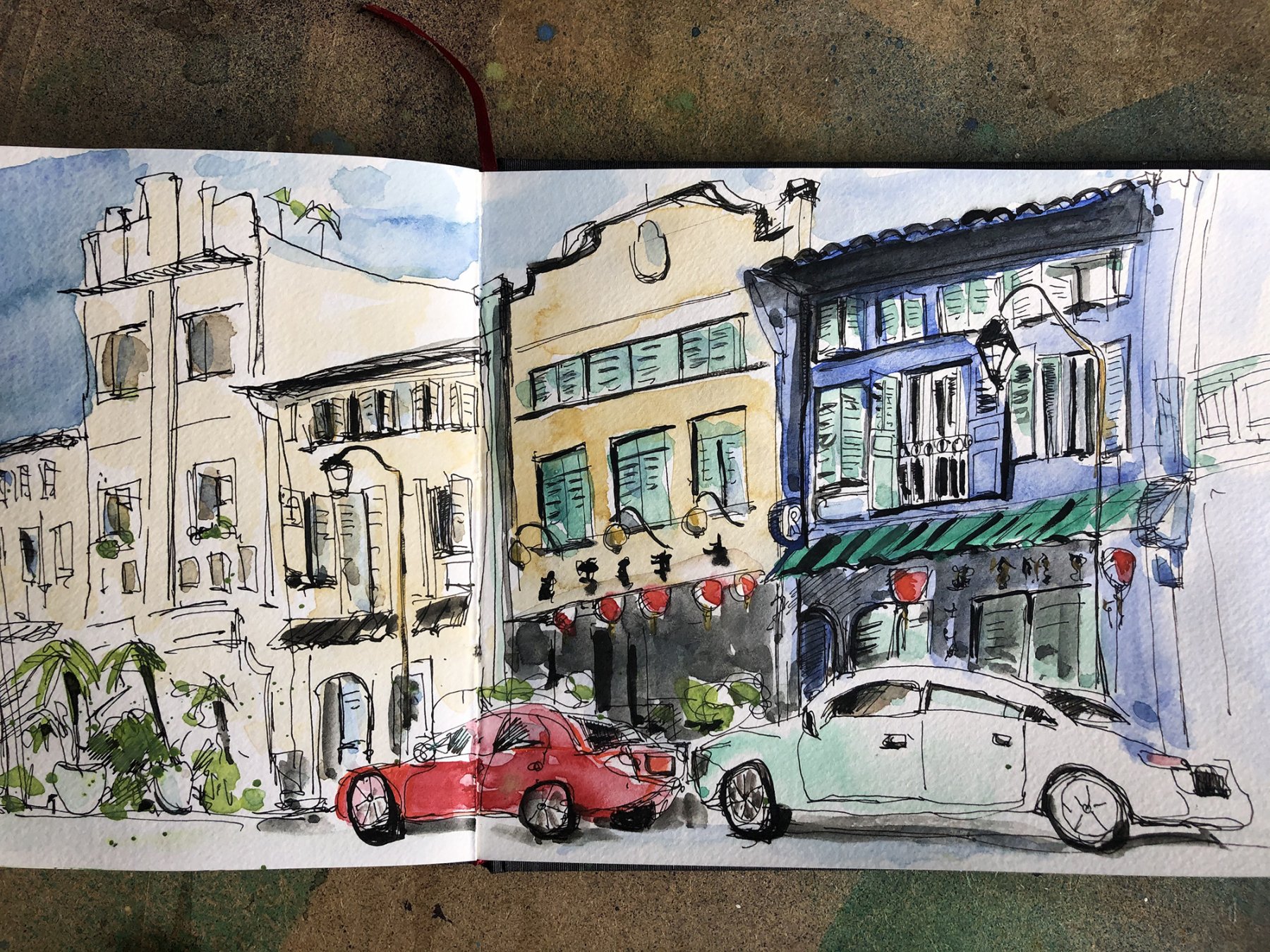 In den Straßen von China Town - Singapur 11.04.21