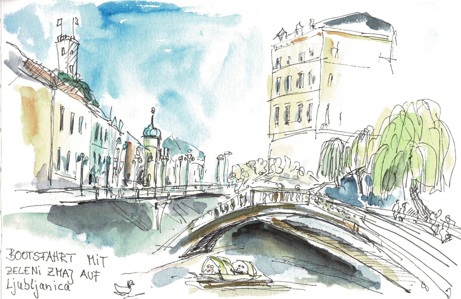 LjubeljanaVom Boot - Hinfahrt