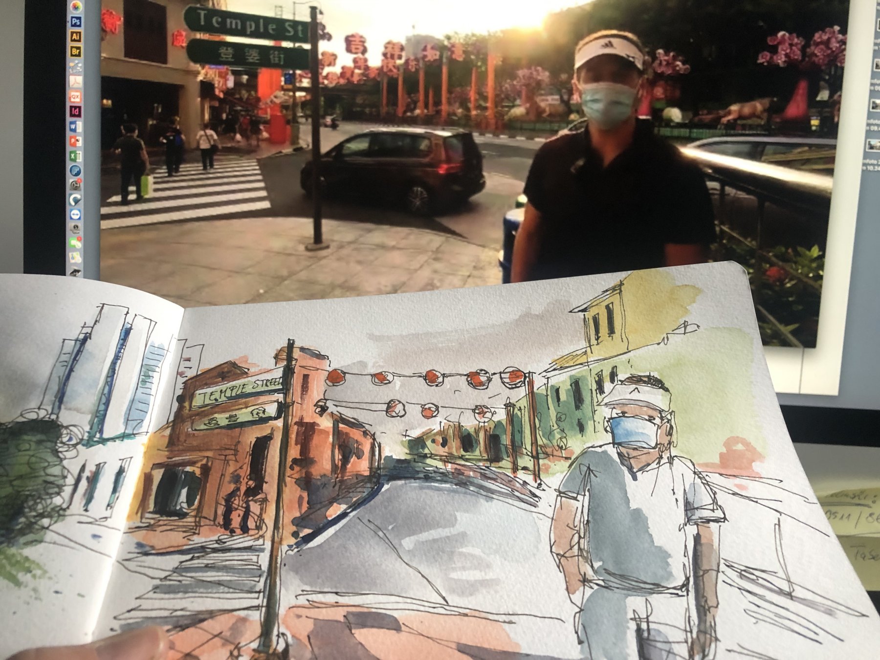 Sketch Guide Dominik  in Singapur