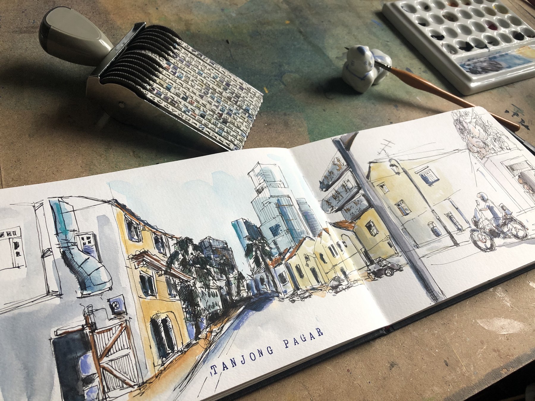 Tanjong Pagar - China Town in Singapur