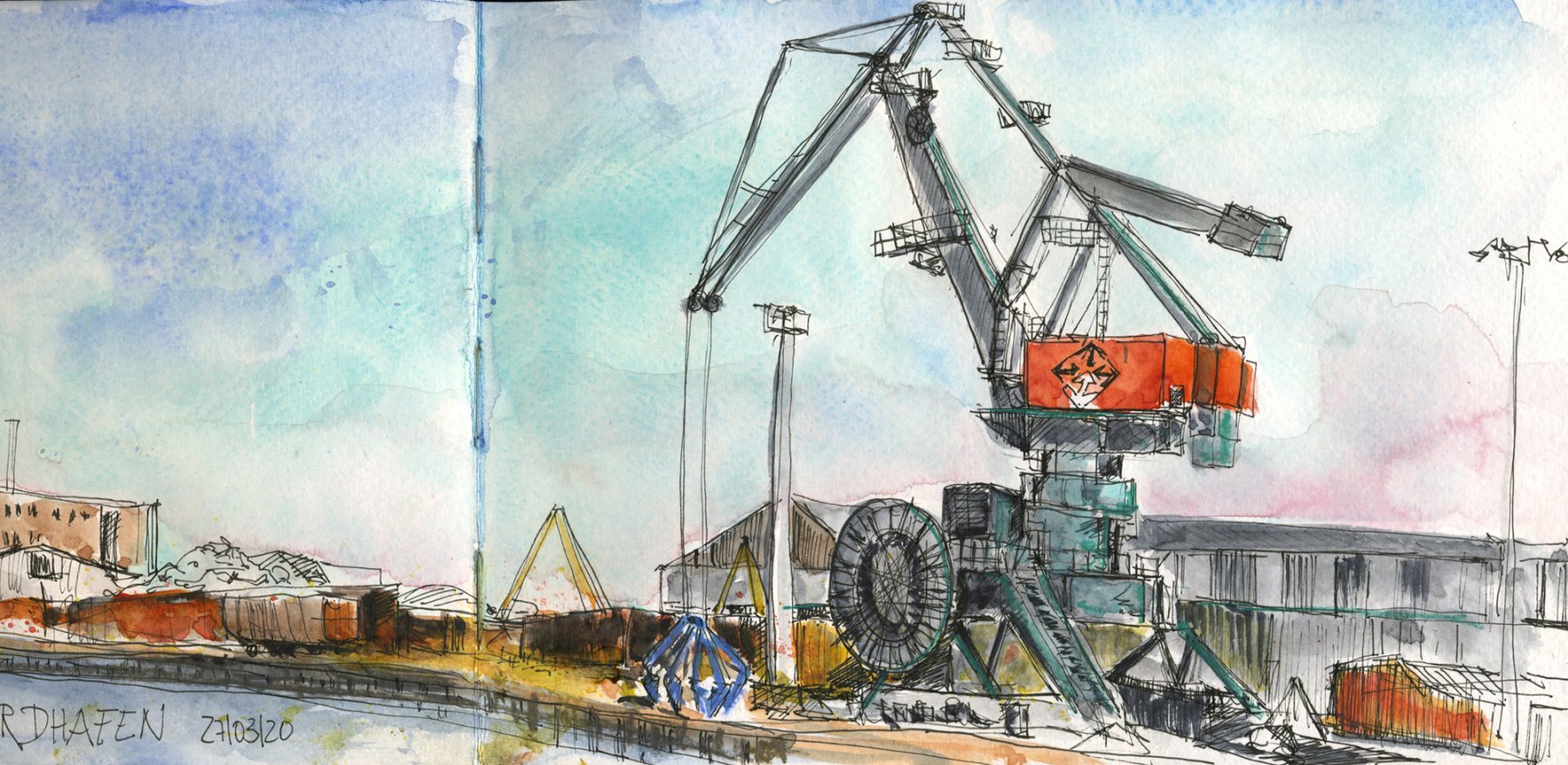 ©Nordhafen 3:2020 Skizzenbuch