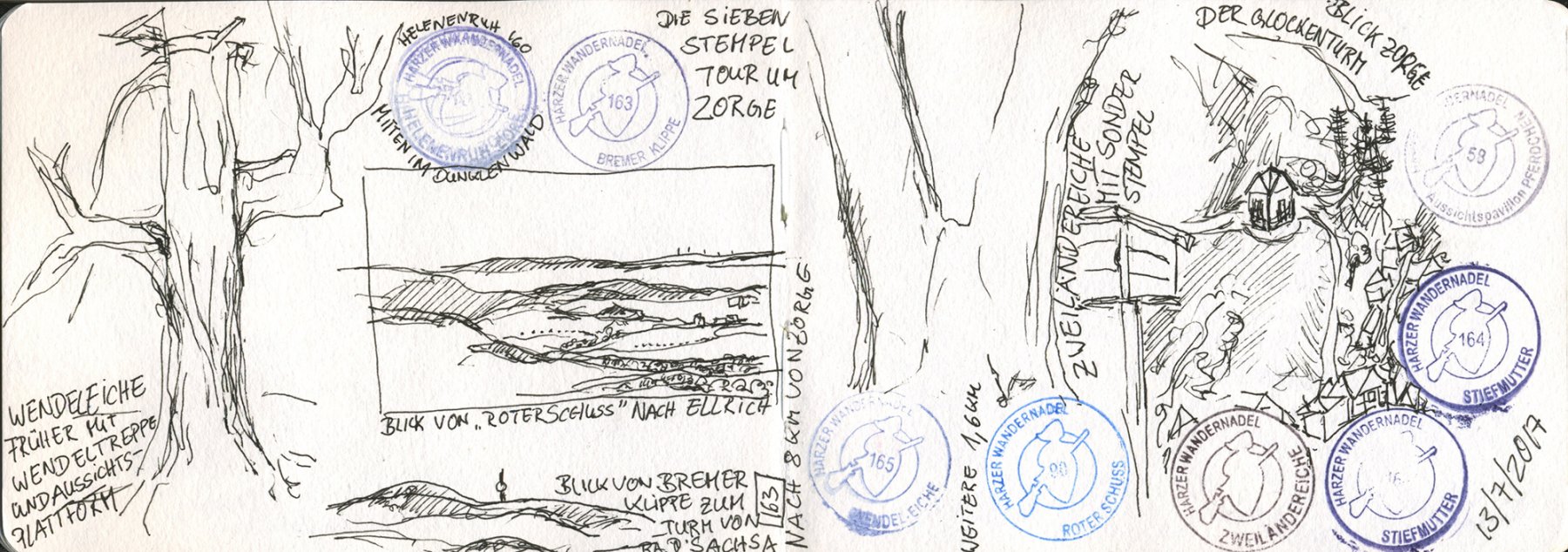 01 Stempel Tour um Zorge 2017