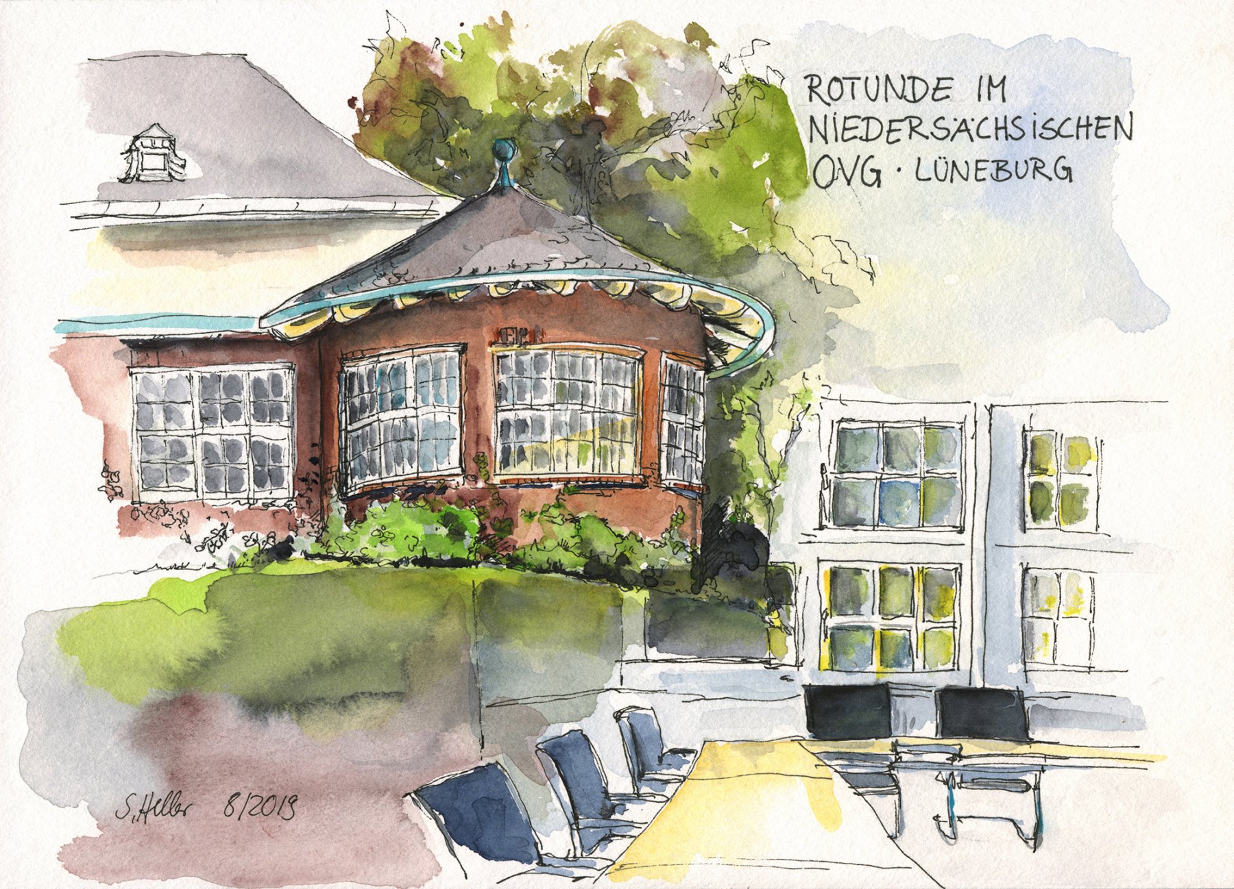 ©Niedersächsisches Oberverwaltungsgericht, ca. 30x20 cm 