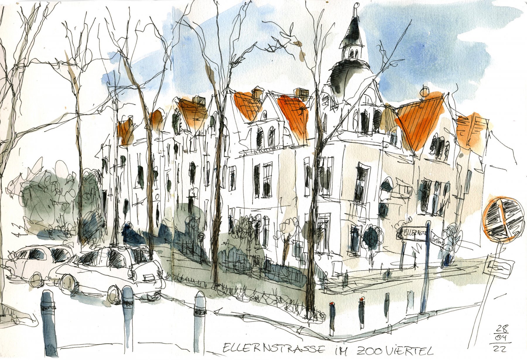 Ellernstraße im Zooviertel