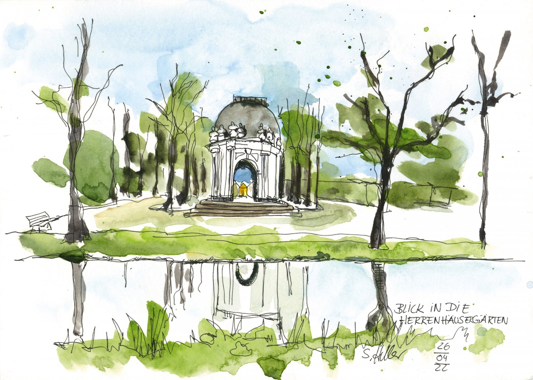 Herrenhäuser Gärten - Tempel