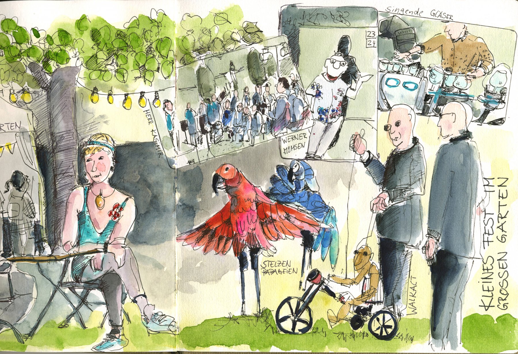 Kleines Fest im großen Garten - Herrenhausen