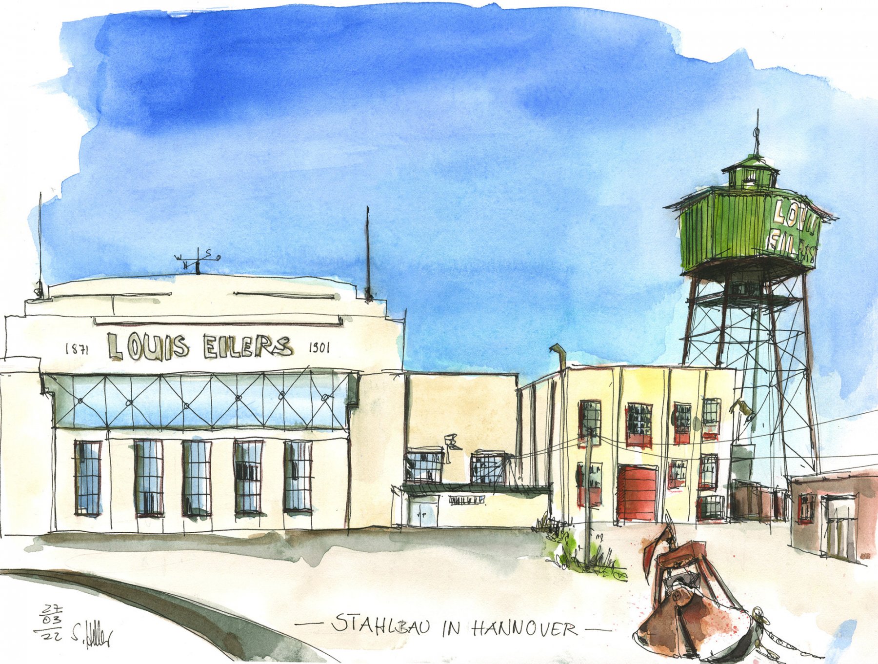 Stahlbau Louis Eilers in Ledeburg